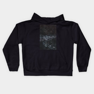 At the Edge of the Lake - Landscape Detail Photography Kids Hoodie